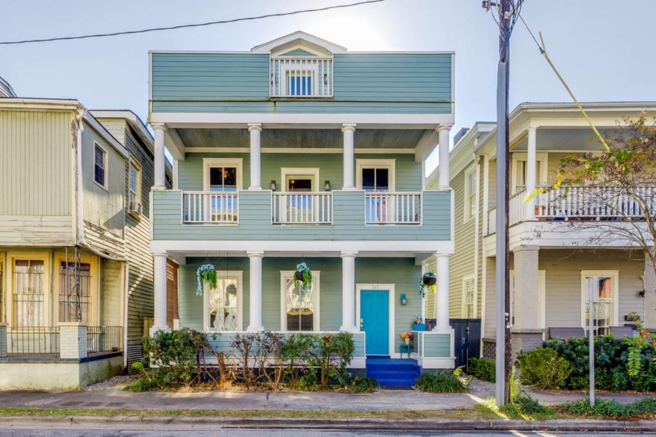 Southern Charmer-Historic District Downtown-Front Porch-Walk Score 90!!-Private Parking-1 Minute To Forsyth Park Savannah Dış mekan fotoğraf