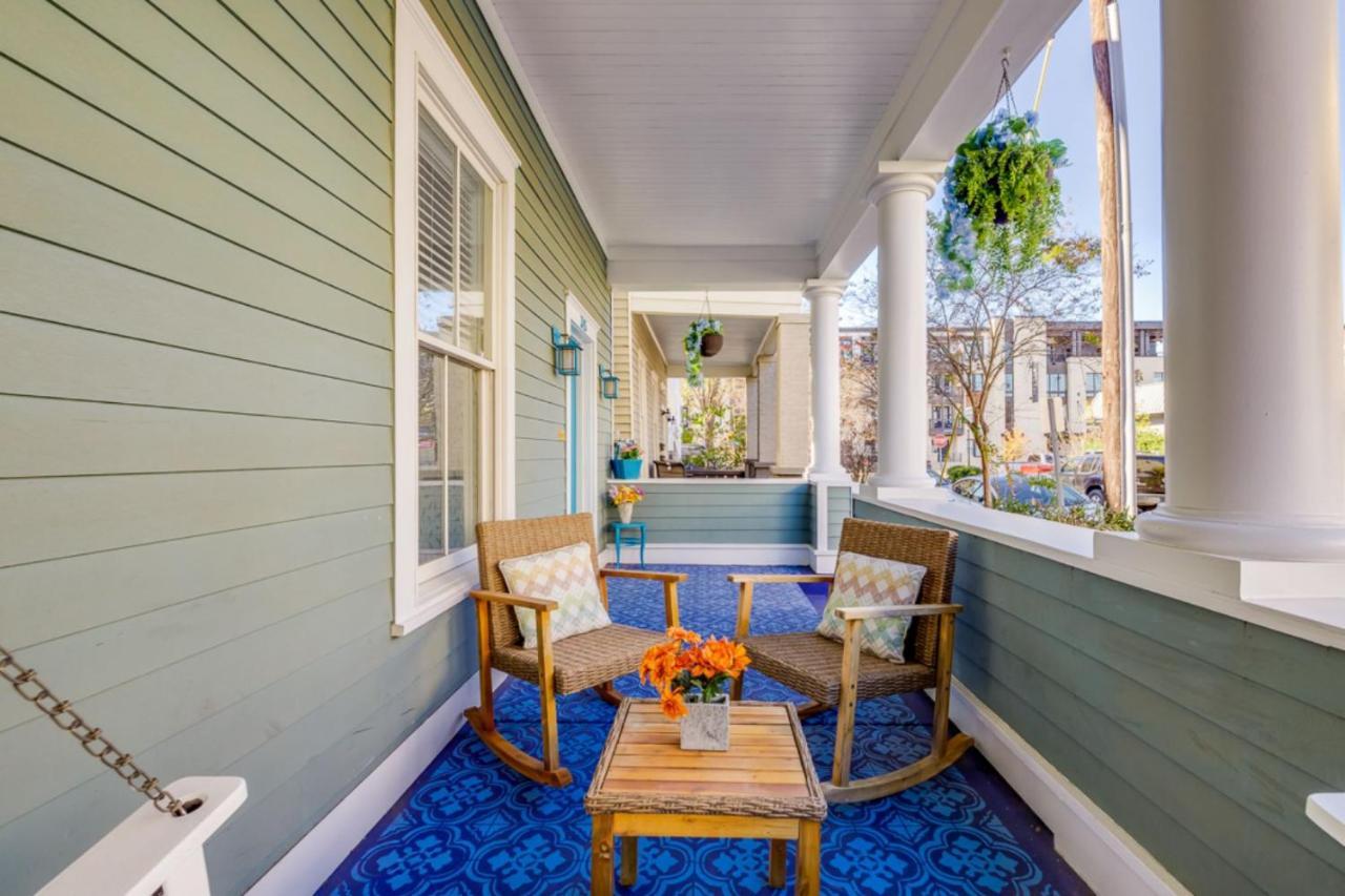 Southern Charmer-Historic District Downtown-Front Porch-Walk Score 90!!-Private Parking-1 Minute To Forsyth Park Savannah Dış mekan fotoğraf